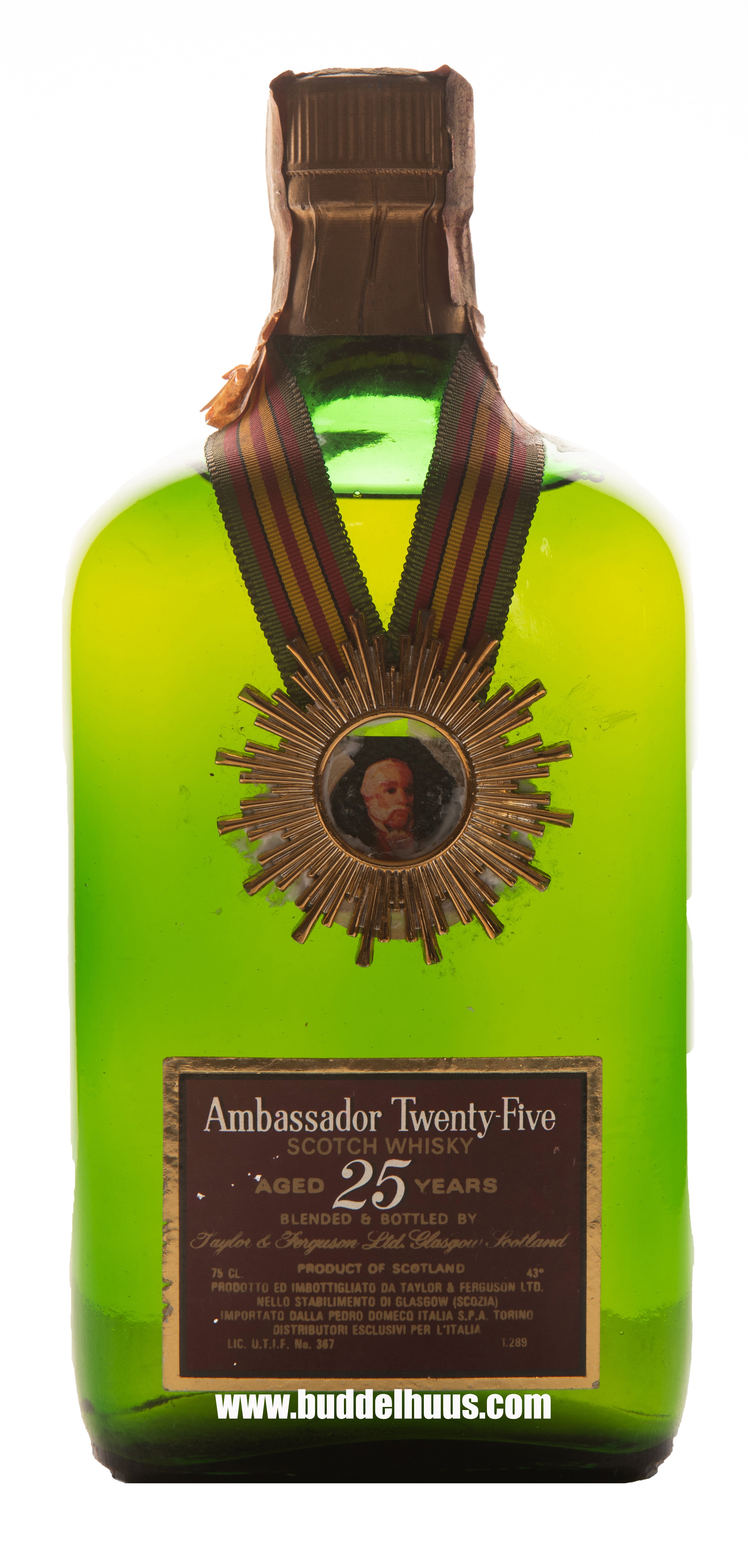 Ambassador 25 yo 1970s – Buddelhuus Spirituosen Onlineshop