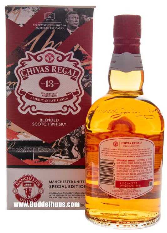 Chivas Regal 13 yo Manchester United Special Release