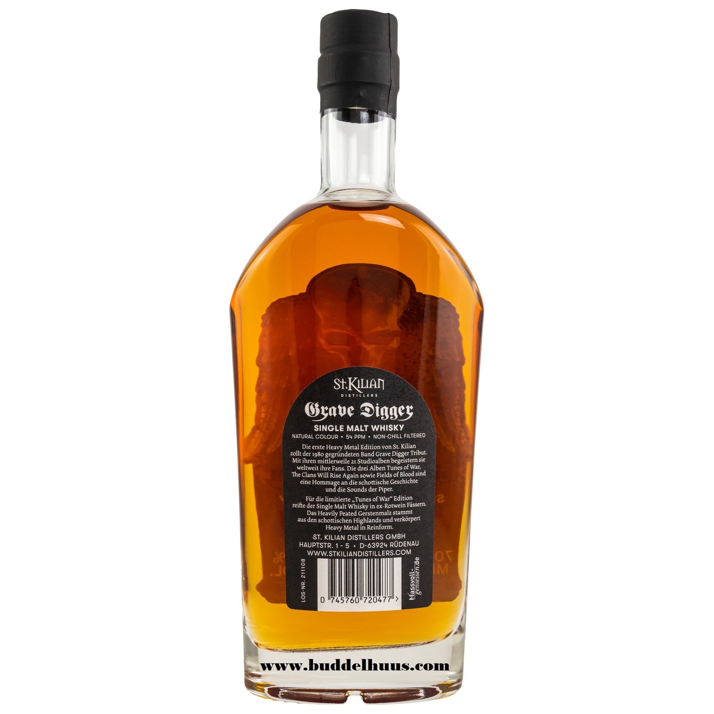 Whisky tourbé Tunes of War de St. Kilian Grave Digger